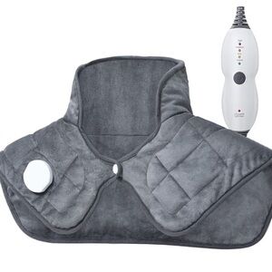🆕 EVAJOY WEIGHTED ELECTRIC NECK & SHOULDER HEATING PAD 4 HEAT LEVELS 14x20"